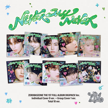 [Pre-Order] ZEROBASEONE THE 1ST FULL ALBUM [NEVER SAY NEVER] DIGIPACK Ver.