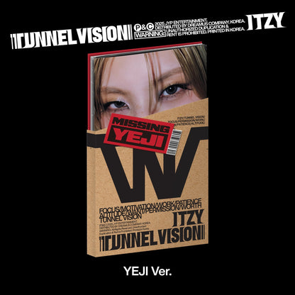 [PRE-ORDER] ITZY [TUNNEL VISION] (Member Ver.)
