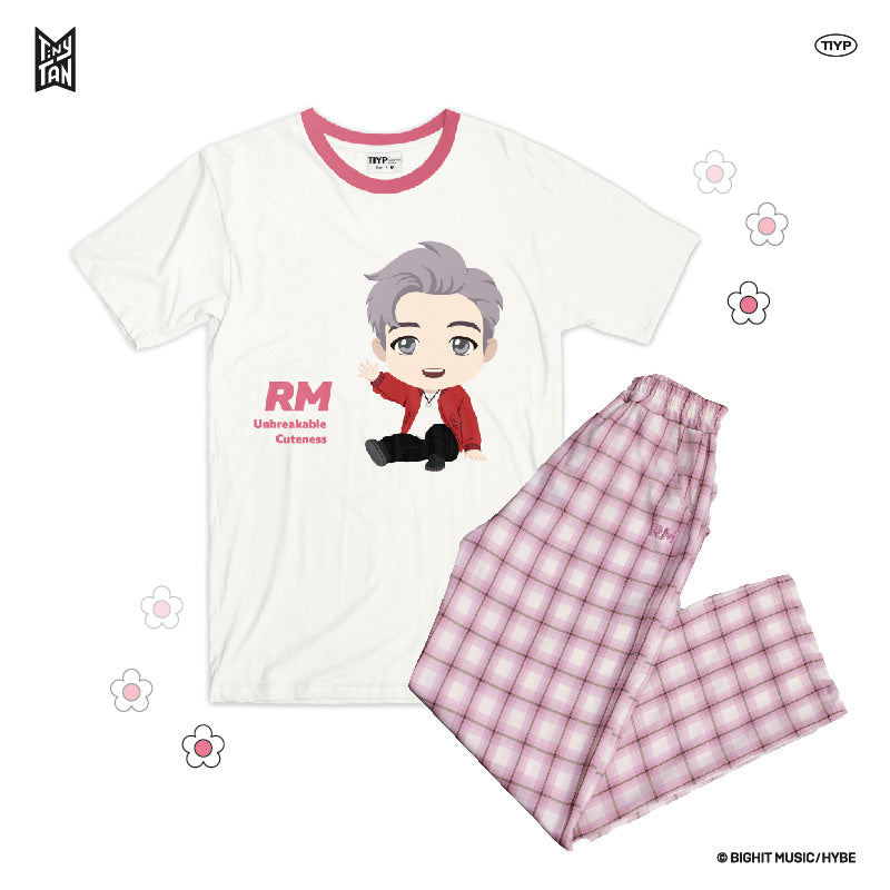 TinyTAN Checked Pattern Loungewear by TIYP - RM