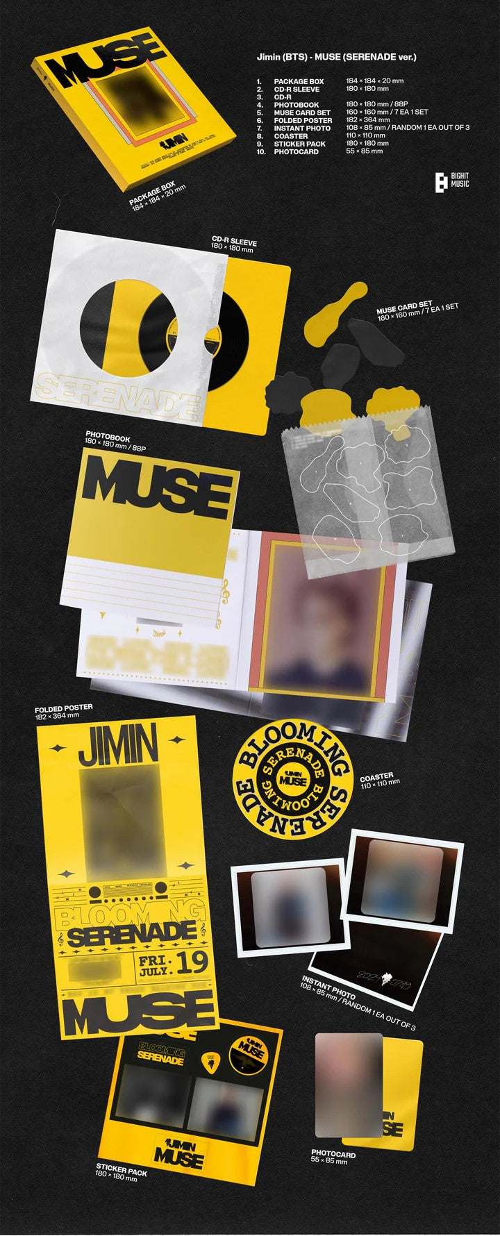 [PRE-ORDER] JIMIN - 2nd Mini Album [MUSE] (Standard ver.)