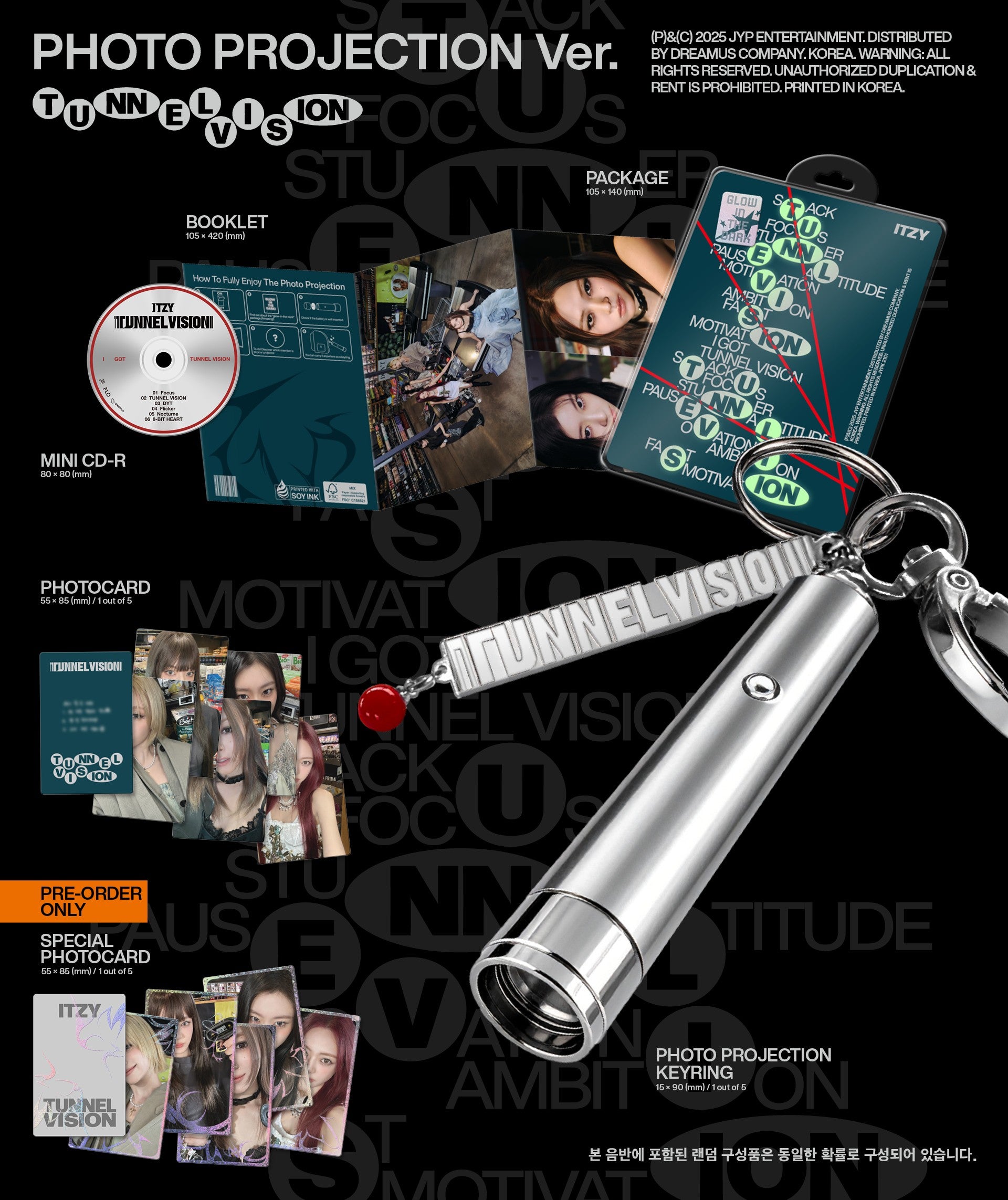 [PRE-ORDER] ITZY [TUNNEL VISION] (Photo Projection Ver.)
