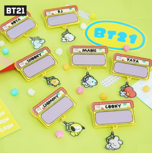 BT21 BABY ACRYLIC PINBADGE