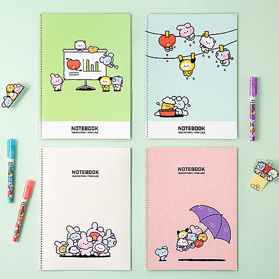 BT21 minini Spring Note