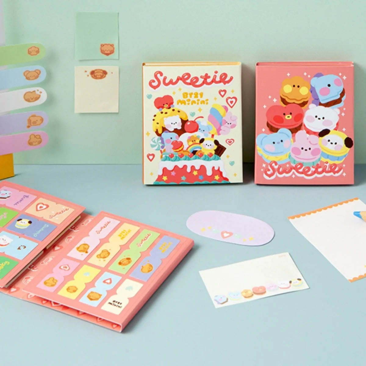 BT21 minini Sweetie Index Sticky Memo