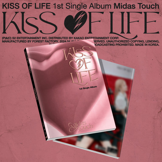 KISS OF LIFE 1st Single Album [Midas Touch] Photobook Ver