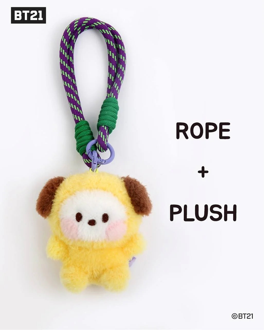 BT21 minini PLUSH Keyring [BASIC MASCOT]