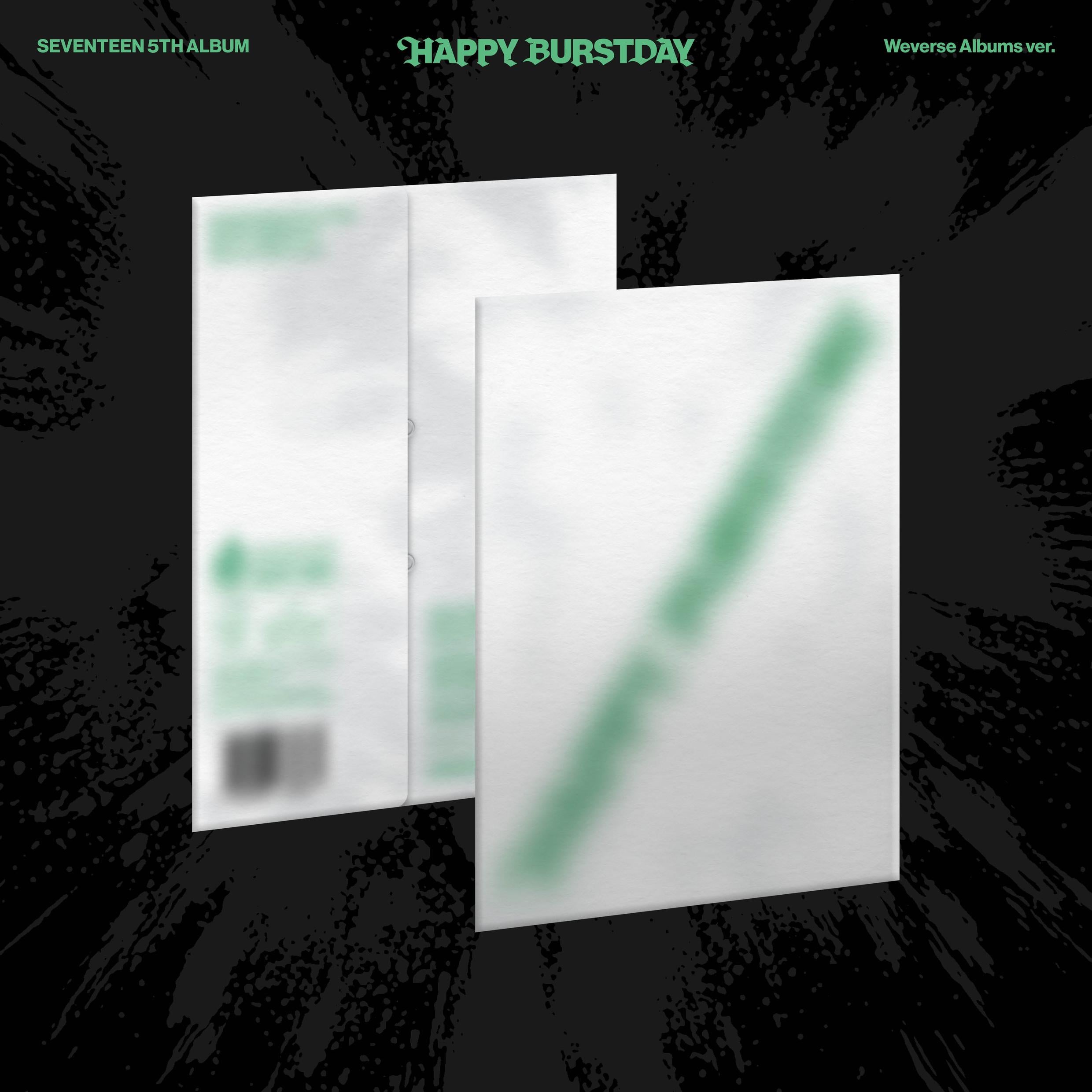 SEVENTEEN 5th Album ‘HAPPY BURSTDAY’ Weverse Albums ver.