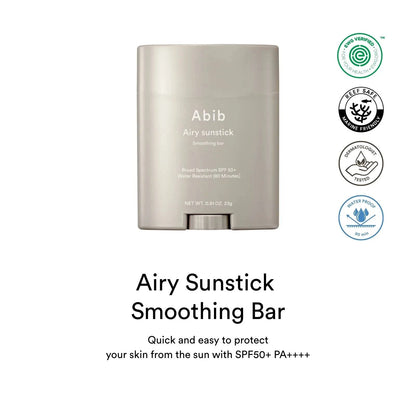 ABIB Airy Sunstick Smoothing bar SPF+ 23g