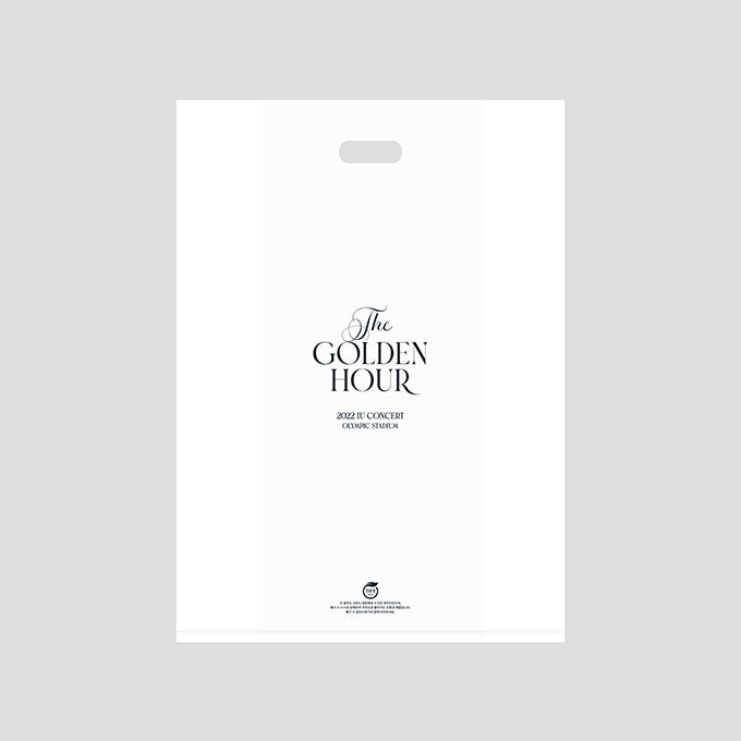 [2022 THE GOLDEN HOUR] IU OFFICIAL BIODEGRADABLE BAG