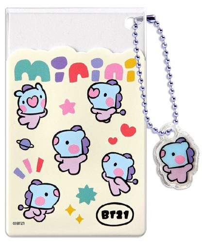 BT21 CLEAR CARD POCKET [minini]