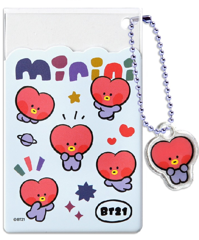 BT21 CLEAR CARD POCKET [minini]