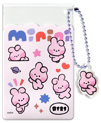 BT21 CLEAR CARD POCKET [minini]