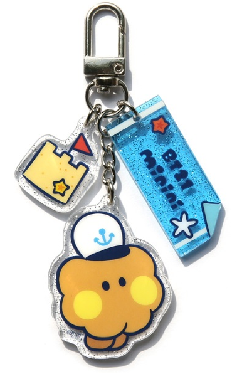 BT21 minini ACRYLIC KEYRING [SUMMER SKY]