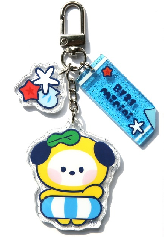 BT21 minini ACRYLIC KEYRING [SUMMER SKY]