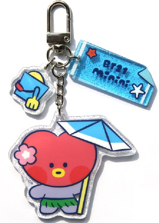 BT21 minini ACRYLIC KEYRING [SUMMER SKY]