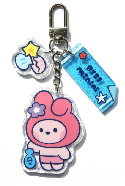 BT21 minini ACRYLIC KEYRING [SUMMER SKY]