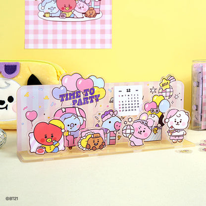 BT21 ACRYLIC STAND CALENDAR GROUP [PARTY]