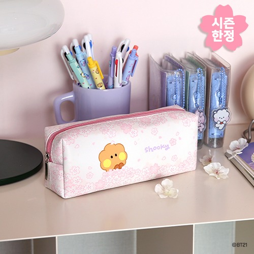 BT21 minini PEN POUCH [CHERRY BLOSSOM]