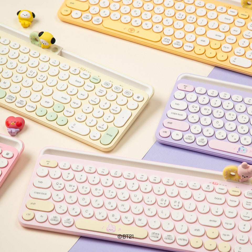 BT21 minini Multi Pairing Wireless Keyboard – KPOP STATION