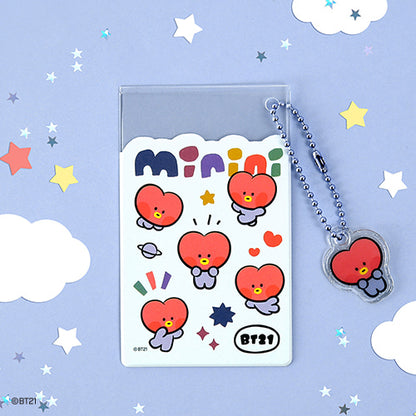 BT21 CLEAR CARD POCKET [minini]