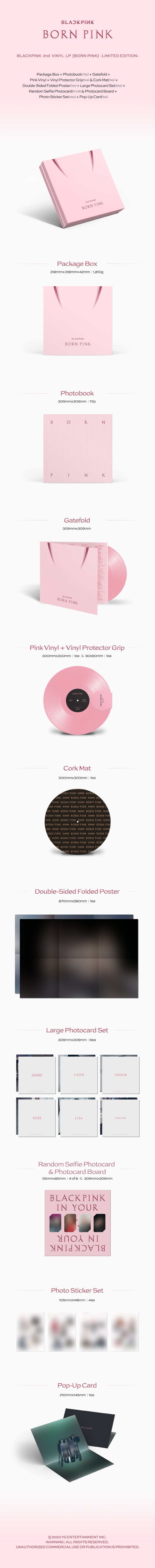 BLACKPINK LP [BORN PINK] -LIMITED EDITION-