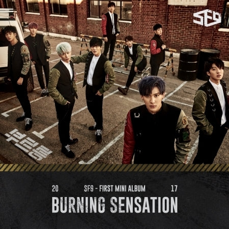 SF9 First Mini Album Burning Sensation