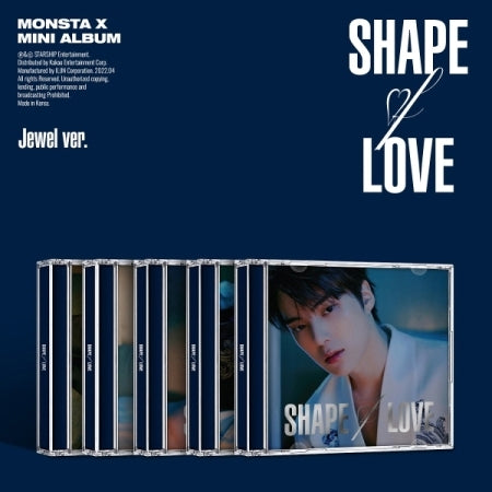 MONSTA X - SHAPE OF LOVE Jewel Ver