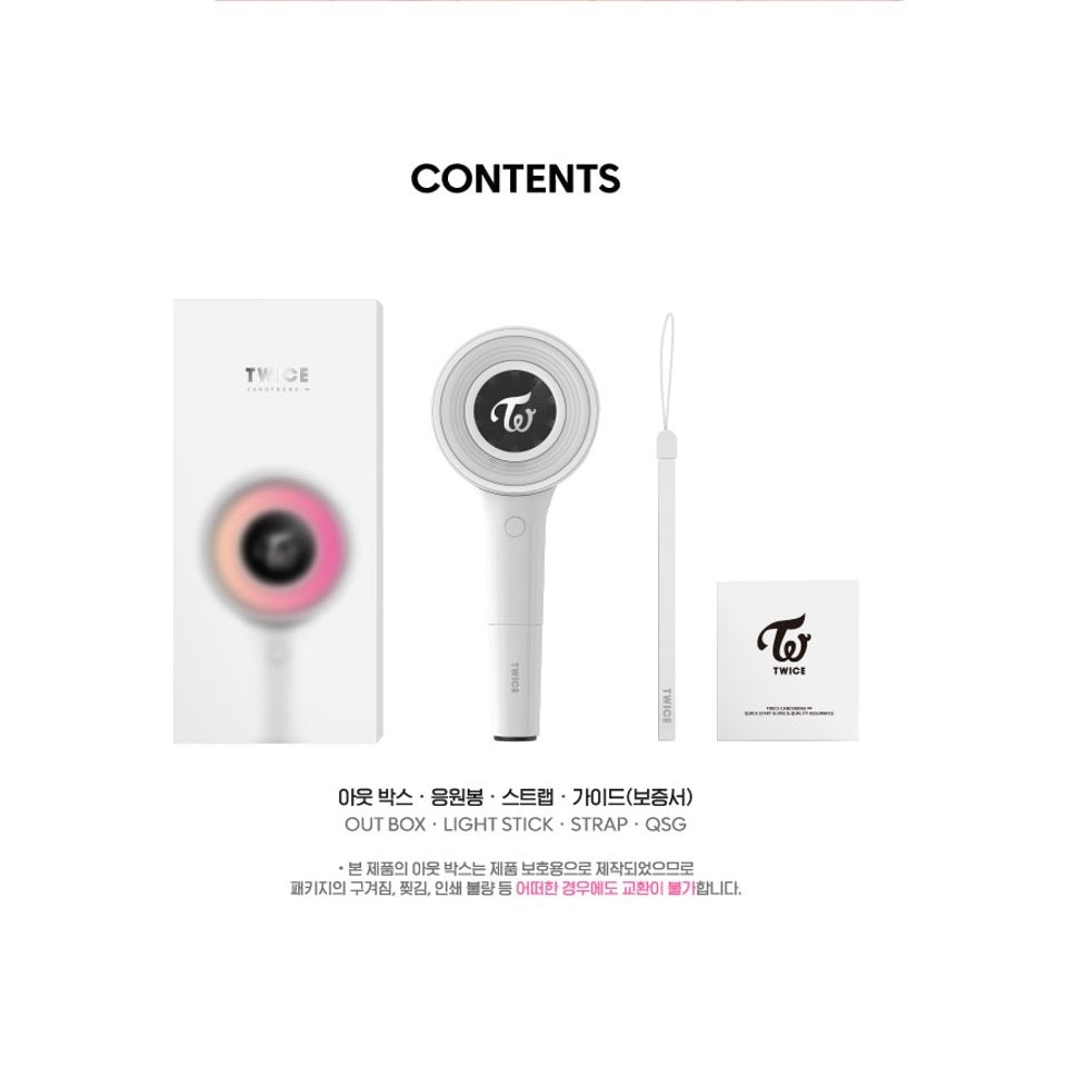 TWICE OFFICIAL LIGHTSTICK CANDYBONG ∞