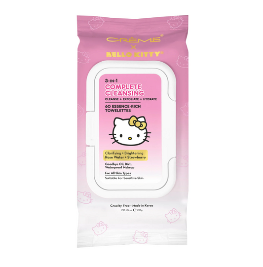 TCS X HELLO KITTY 3-IN-1 COMPLETE CLEANSING TOWELETTES
