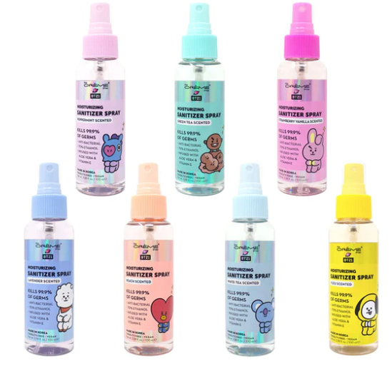 BT21 Moisturizing Sanitizer Spray