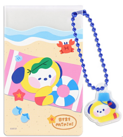 BT21 CLEAR CARD POCKET [SUMMER SKY]