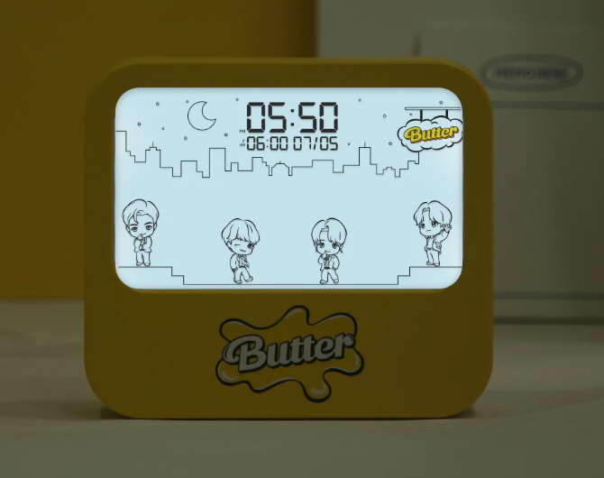 TinyTAN Butter Animation Clock