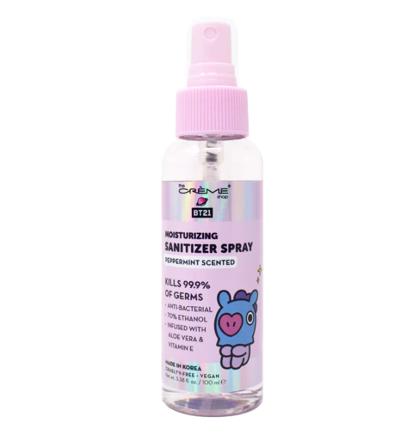 BT21 Moisturizing Sanitizer Spray