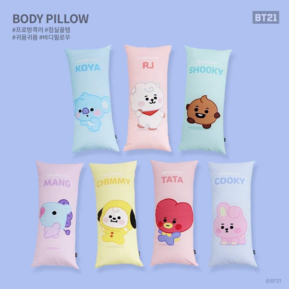 [In-Store Exclusive] BT21 Baby Body Pillow